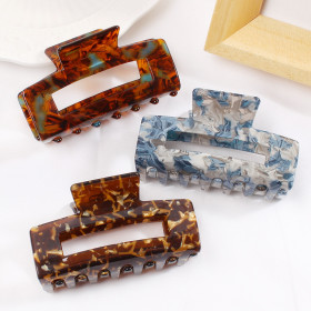 Joyas de Baoguang en la parte posterior de la cabeza de colores para agarrar a las chicas tiburones para agarrar el pelo para agarrar el temperamento retro yakli hair Card tocado