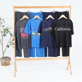 Los fabricantes venden directamente ropa para dormir en casa, trajes casuales y cómodos, pantalones de manga corta impresos, pijamas de calidad de verano para mujeres