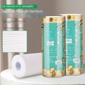 El doble uso de fibra de bambú para tirar alrededor de los trapos perezosos para limpiar la cocina se puede vender al por mayor, el doble uso de fibra de bambú para limpiar los platos se puede hacer con un solo clic para ayudar a la cocina doméstica, el doble uso de fibra de bambú para limpiar los trapos perezosos para limpiar la cocina Se puede vender al por mayor, la selección de fibra de bambú para tirar alrededor de los trapos para limpiar la cocina perezosa es fácil de usar.