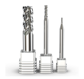 Fresadora de aluminio de 62 grados de Shanghai Hao fresadora de 3 hojas alargada fresadora de carburo cementado de 3 hojas CNC especial para resaltar