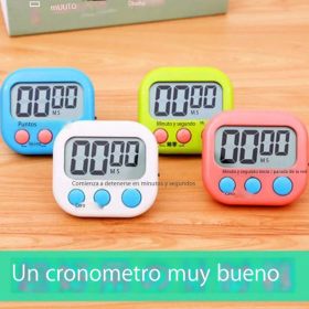 Recordatorio del cronómetro de la cocina con pantalla grande, gestión del tiempo del cronómetro del despertador electrónico de los estudiantes