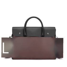 Bolso masculino de cuero de caballo loco maletín retro color de contraste bolso de negocios masculino bolso horizontal bolso de computadora diagonal de un hombro