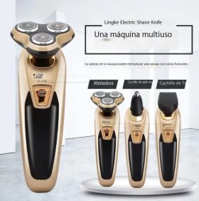 Nueva afeitadora de lavado de todo el cuerpo 4D afeitadora de carga eléctrica afeitadora inteligente multifuncional