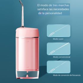 Lavado de dientes portátil limpiador de dientes de pulso eléctrico doméstico limpiador de dientes de limpieza de manchas dentales orales chorro de agua limpiador de dientes