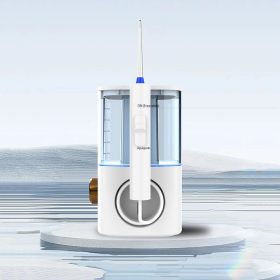 Cuidado oral de fábrica, punzón dental eléctrico de hilo dental de agua de escritorio, impermeable inteligente para adultos, lavado dental doméstico mayorista