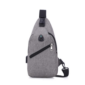 Bolso de pecho masculino versión coreana bolso de ocio de lona de moda bolso de moda al aire libre mochila pequeña mochila bolso de moda bolso de hombro único bolso de bolsillo