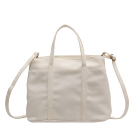 Moda moda bolso tote nuevo bolso de gran capacidad, estilo extranjero simple, bolso de hombro único, literatura y arte bolso de mano simple mujer