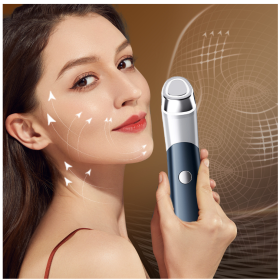 Importación de aparatos de belleza de vibración EMS de luz tricolor transfronteriza de comercio exterior aparatos de masaje facial y ocular aparatos de belleza de la piel