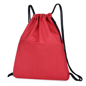 Bolsa de tracción de cuerda de tela de Oxford mochila deportiva impermeable al aire libre bolsa de tela de Oxford bolsa de mochila simple