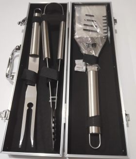 KJ - 28 gran mango de tubería, caja de aluminio, clip de cabeza redonda, tres juegos