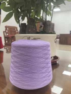 Fabricante spot de hilo de núcleo de terciopelo de conejo sin nudo, hilo de mezcla de alta elasticidad, suéter tejido, sombrero, bufanda, calcetines, hilo de núcleo