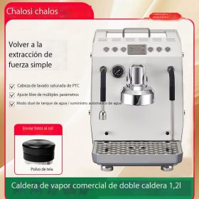 Nuevos productos de chalosi chalos em810 cafeteras italianas semiautomáticas de doble entrada de doble uso