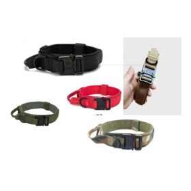 Collar táctico de perro negro qc1 - qc3